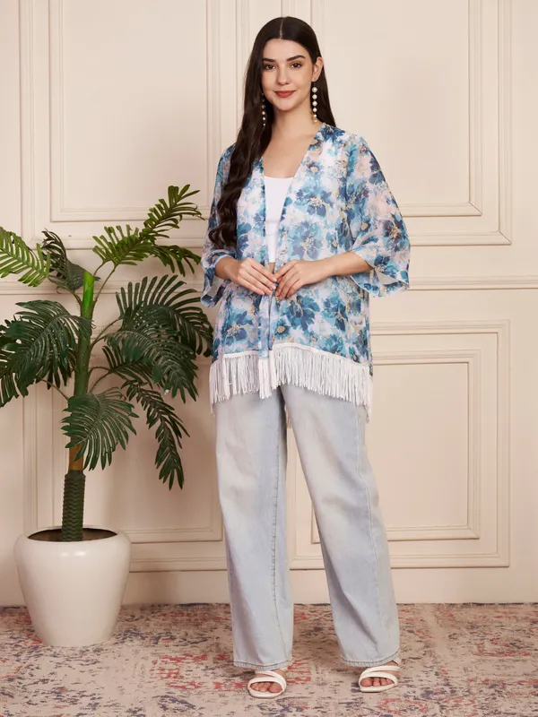Fbella_Women_Blue_Floral_Georgette_Shrug_with_Fringe_Hemline