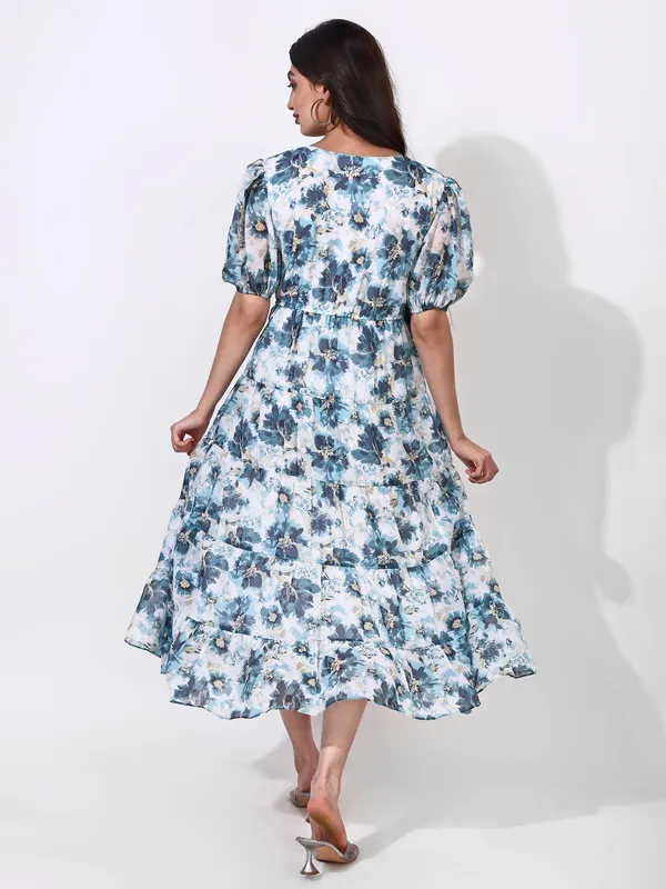 Fbella_Women_Blue_Floral_Print_Puff_Sleeve_Midi_Dress_with_Belt