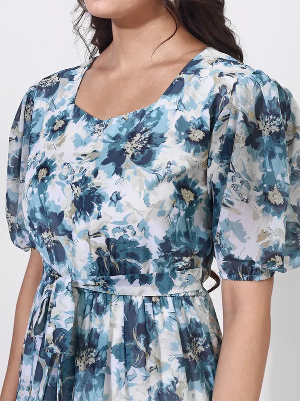 Fbella_Women_Blue_Floral_Print_Puff_Sleeve_Midi_Dress_with_Belt