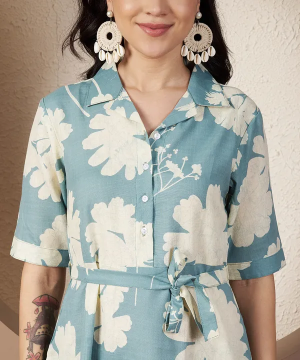 Fbella_Women_Breezy_Bloom_Cotton_Shirt_Dress