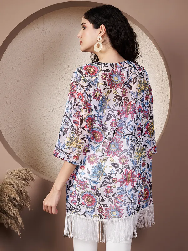 Fbella_Women_Chiffon_Floral_Printed_Short_Shrug