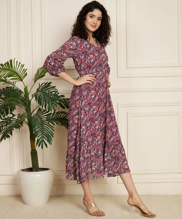 Fbella_Women_Chiffon_Paisley_Print_Maxi_Dress