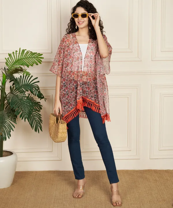 Fbella_Women_Chiffon_Printed_Kimono_Shrug