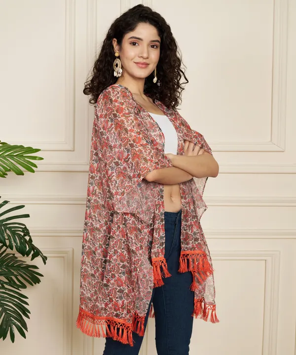 Fbella_Women_Chiffon_Printed_Kimono_Shrug