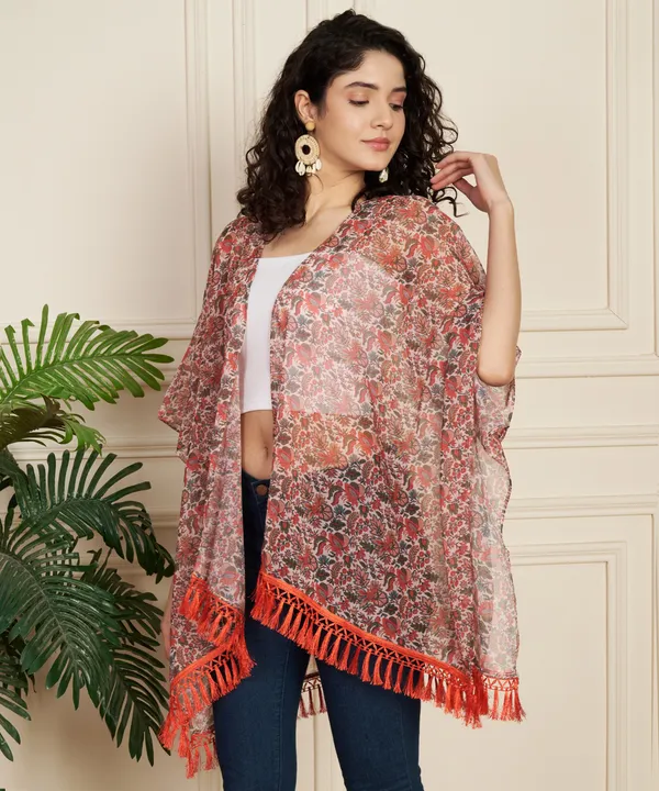 Fbella_Women_Chiffon_Printed_Kimono_Shrug