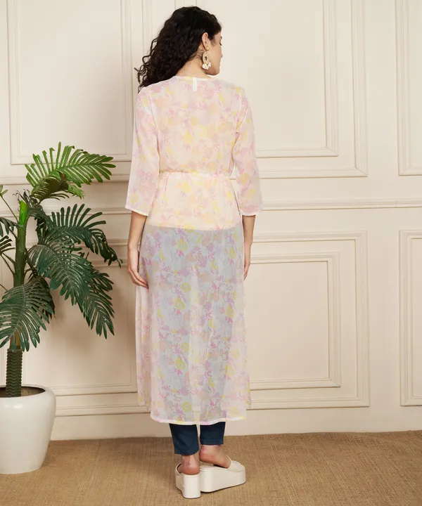 Fbella_Women_Chiffon_Printed_Long_Shrug