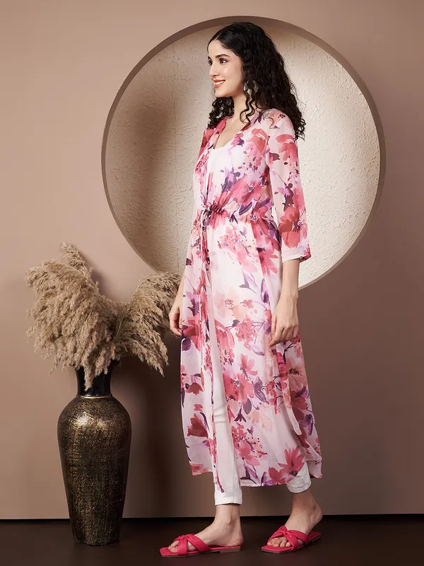 Fbella_Women_Chiffon_Printed_Long_Shrug
