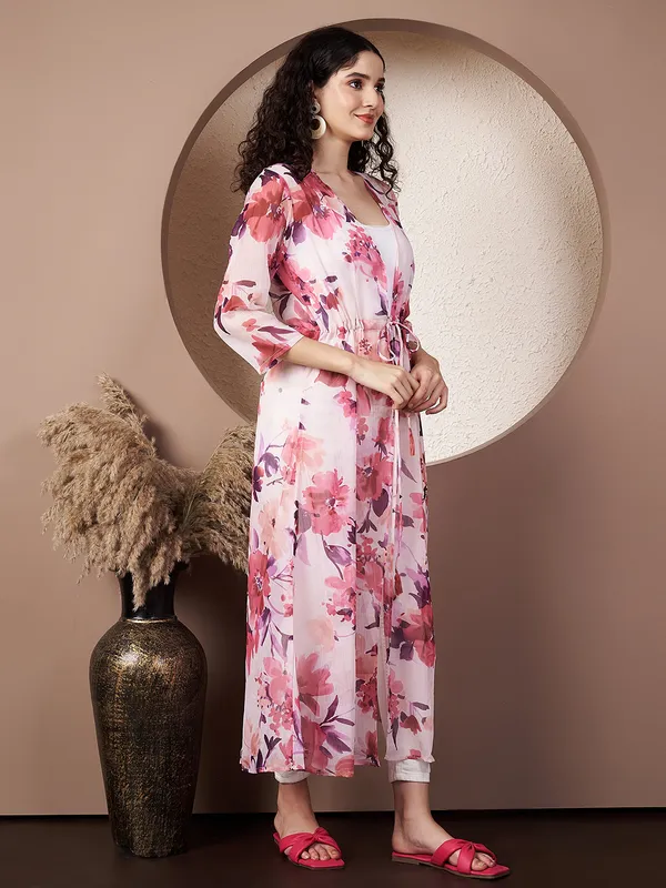 Fbella_Women_Chiffon_Printed_Long_Shrug