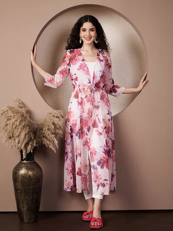 Fbella_Women_Chiffon_Printed_Long_Shrug