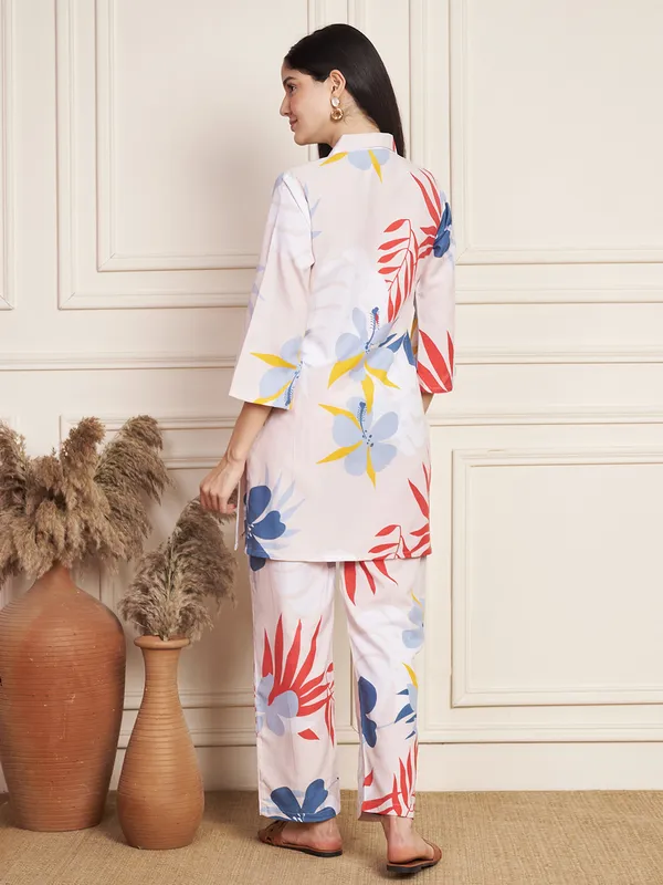 Fbella_Women_Cotton_Slub_Tropical_Hues_Co-ord_Set