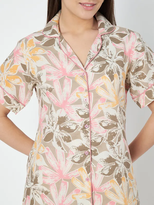 Fbella_Women_Floral_Night_Suit