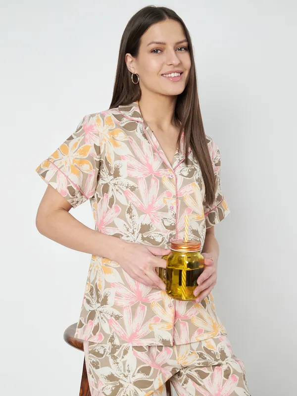 Fbella_Women_Floral_Night_Suit