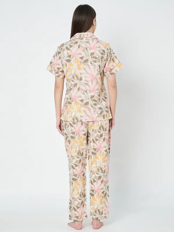 Fbella_Women_Floral_Night_Suit