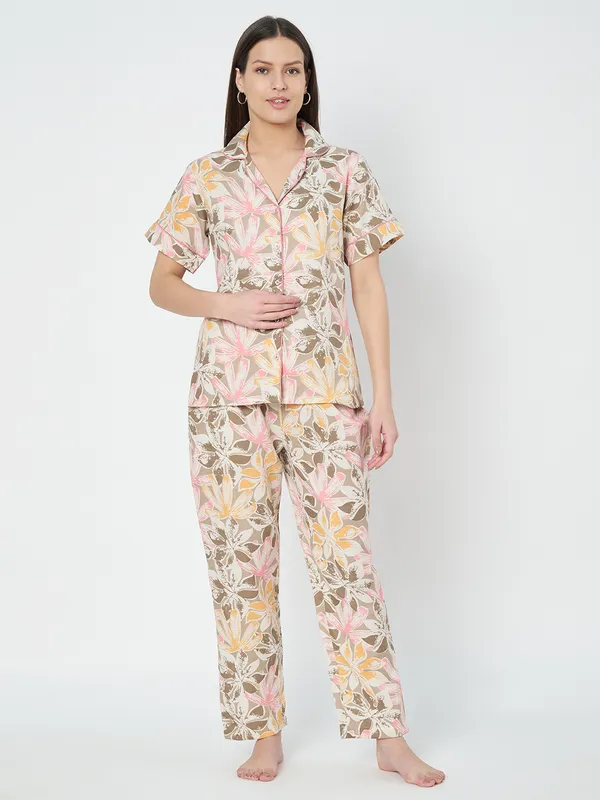 Fbella_Women_Floral_Night_Suit