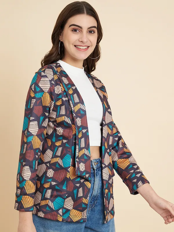 Fbella_Women_Knitted_Printed_Open_Front_Jacket_Shrug