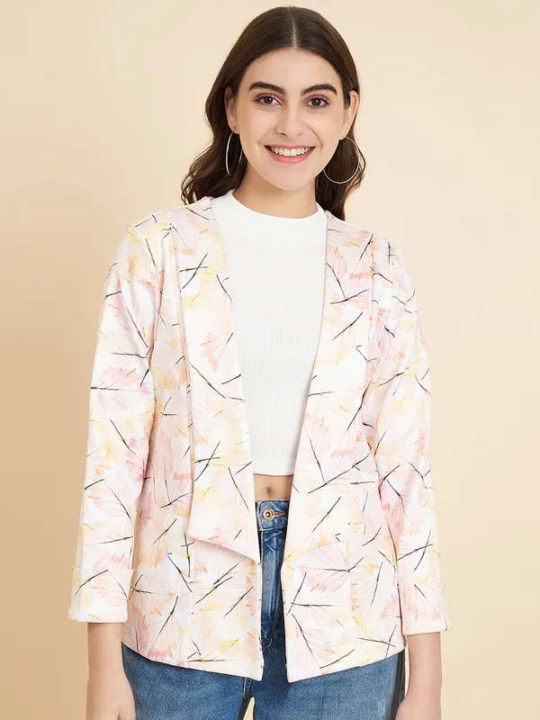 Fbella_Women_Knitted_Printed_Open_Front_Jacket_Shrug