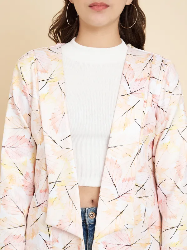 Fbella_Women_Knitted_Printed_Open_Front_Jacket_Shrug