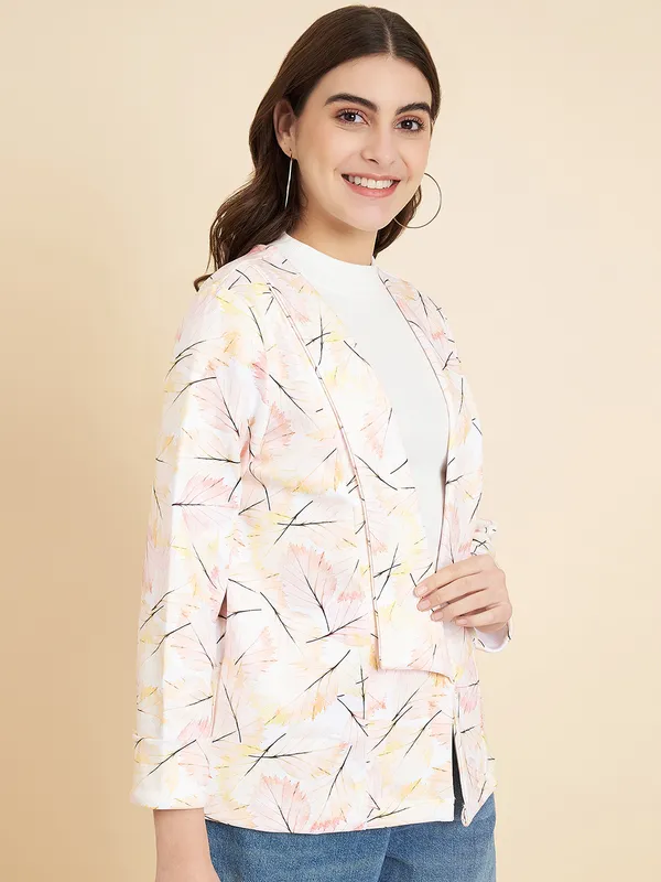Fbella_Women_Knitted_Printed_Open_Front_Jacket_Shrug