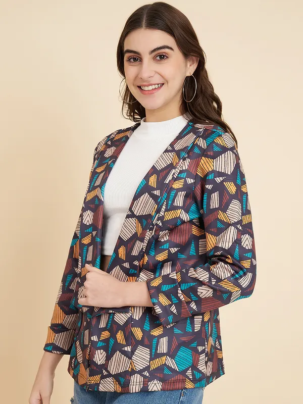 Fbella_Women_Knitted_Printed_Open_Front_Jacket_Shrug