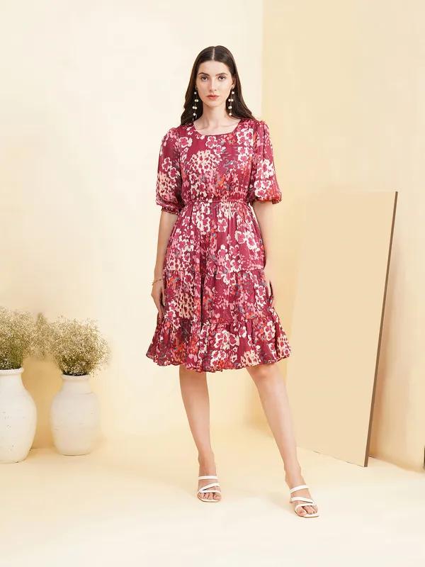 Fbella_Women_Poly_Silk_Floral_Print_Fit_&_Flare_Dresses