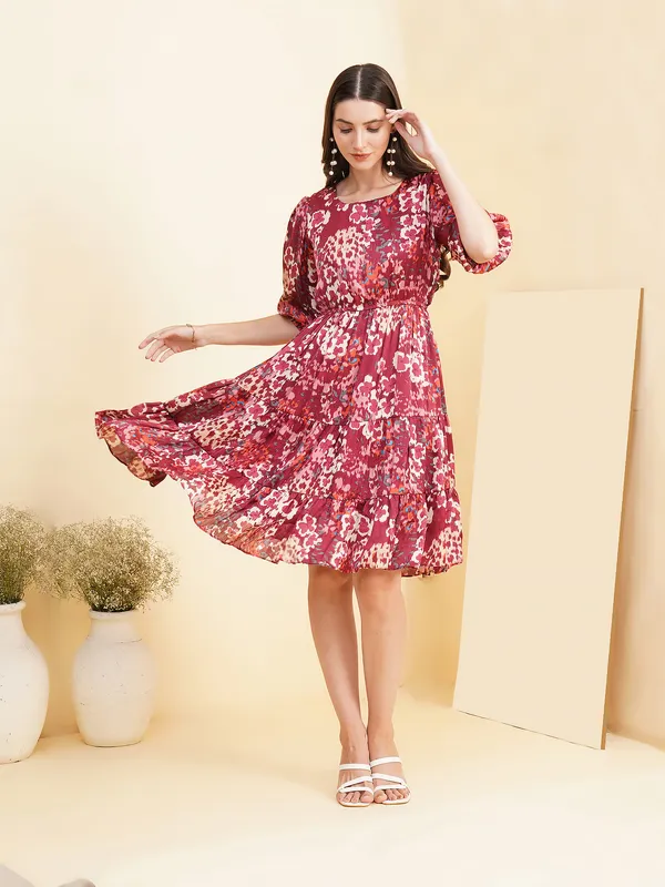 Fbella_Women_Poly_Silk_Floral_Print_Fit_&_Flare_Dresses