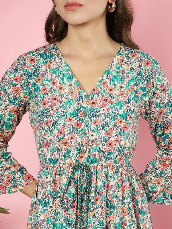 Fbella_Women_Printed_Ethnic_Midi_Dress
