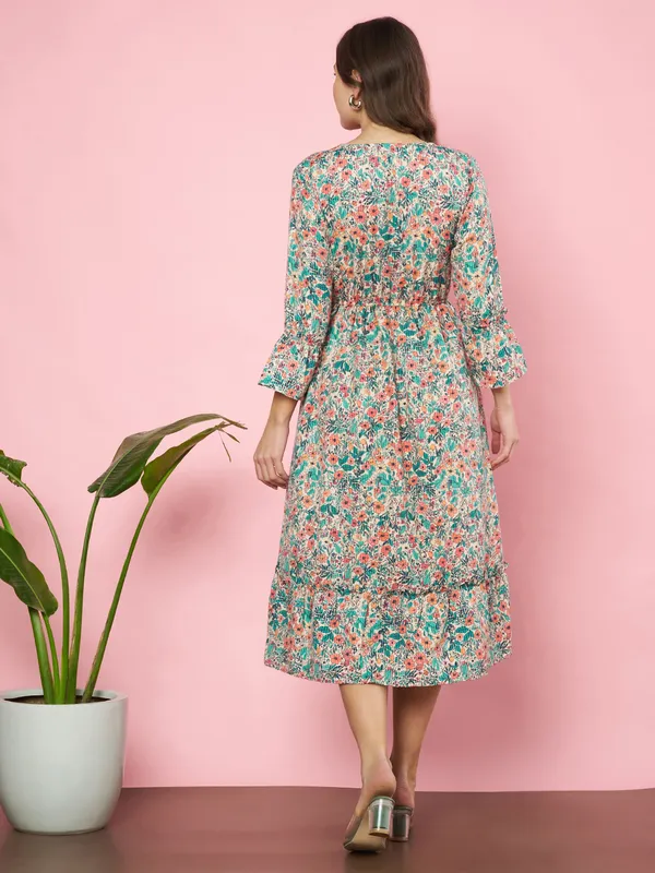Fbella_Women_Printed_Ethnic_Midi_Dress