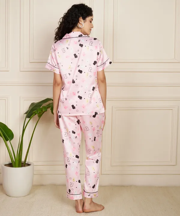 Fbella_Women_Printed_Satin_Sleepwear_Night_Suit_Set
