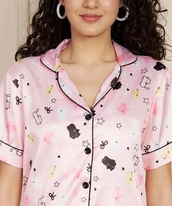 Fbella_Women_Printed_Satin_Sleepwear_Night_Suit_Set