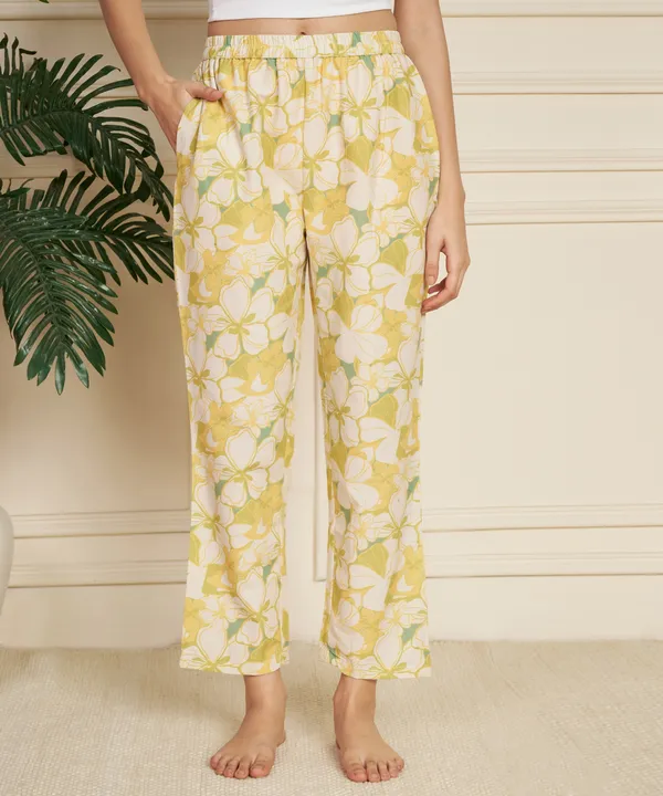 Fbella_Women_Pure_Cotton_Summer_Printed_Night_Suit_