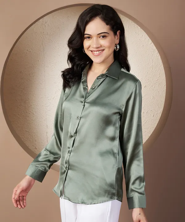 Fbella_Women_Satin_Elegance_Shirt
