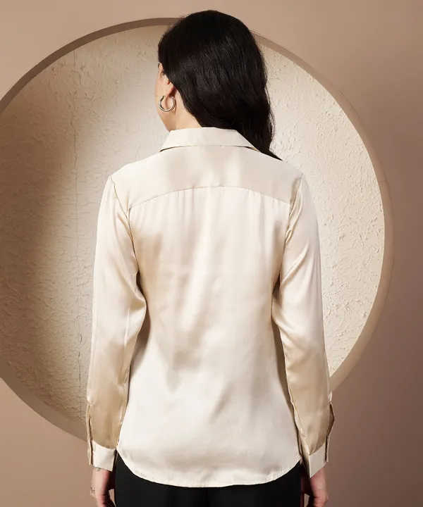 Fbella_Women_Satin_Shirt