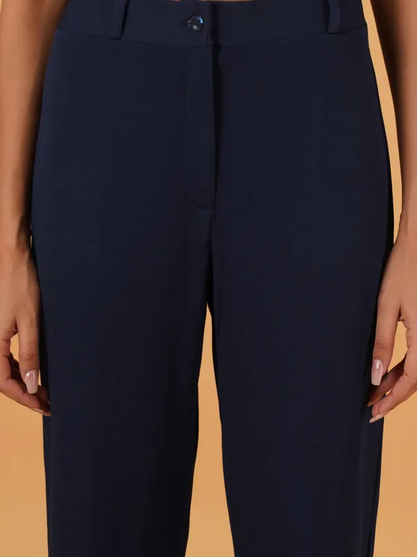 Fbella_Women_Straight-Fit_Navy_Blue_Trouser