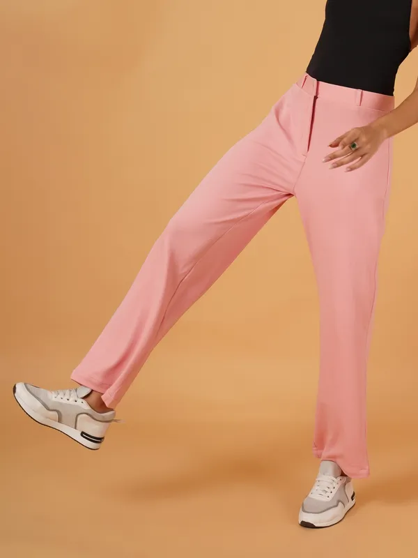 Fbella_Women_Straight-Fit_Pink_Trouser