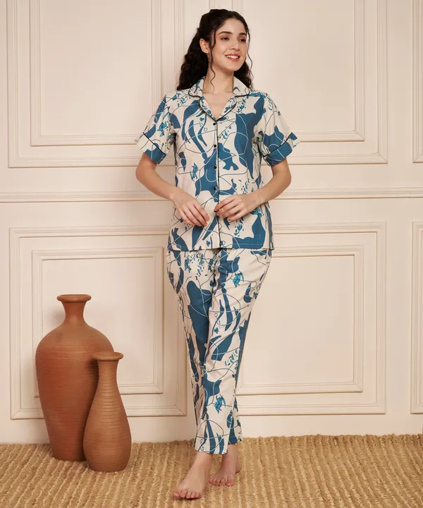 Fbella_Women’s_Cotton_Night_Suit_|_Printed_Sleepwear_Set_|_Comfortable_Nightwear