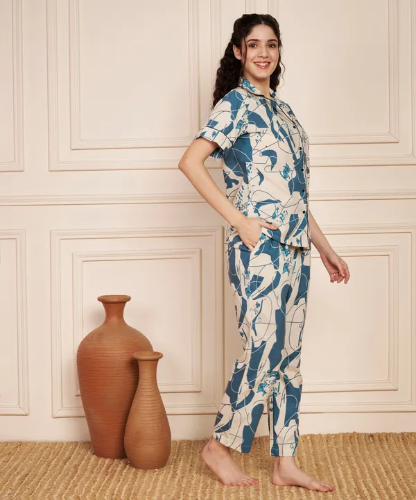 Fbella_Women’s_Cotton_Night_Suit_|_Printed_Sleepwear_Set_|_Comfortable_Nightwear