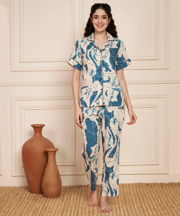 Fbella_Women’s_Cotton_Night_Suit_|_Printed_Sleepwear_Set_|_Comfortable_Nightwear