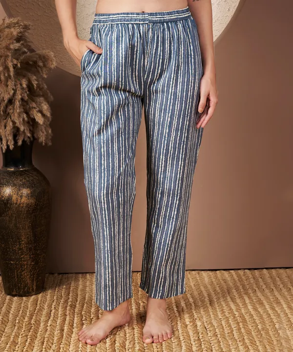 Fbella_Women’s_Cotton_Striped_Night_Suit_–_Shirt_and_Pyjama_Set