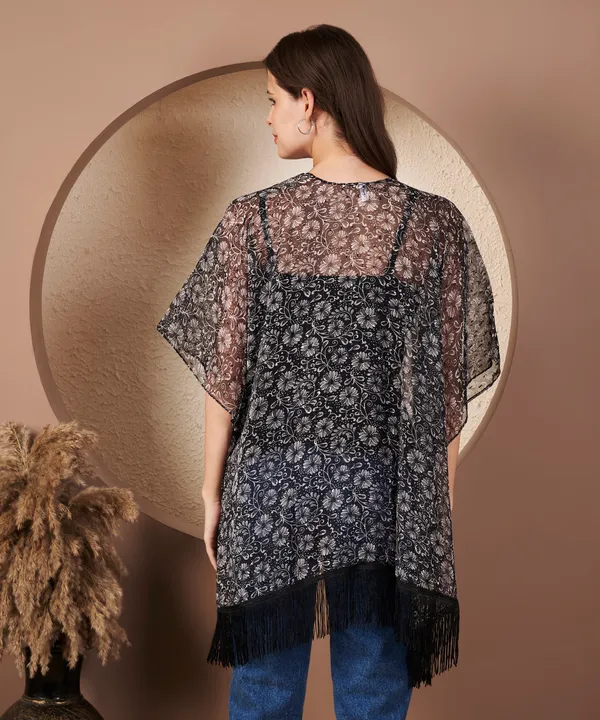 Fbella_Women’s_Kimono_Chiffon_Shrug_with_Floral_Print_and_Tassel_Hem