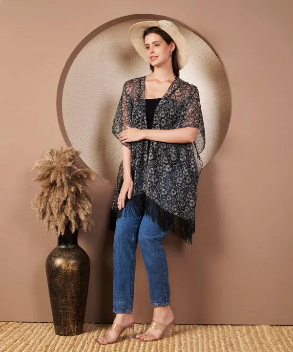 Fbella_Women’s_Kimono_Chiffon_Shrug_with_Floral_Print_and_Tassel_Hem