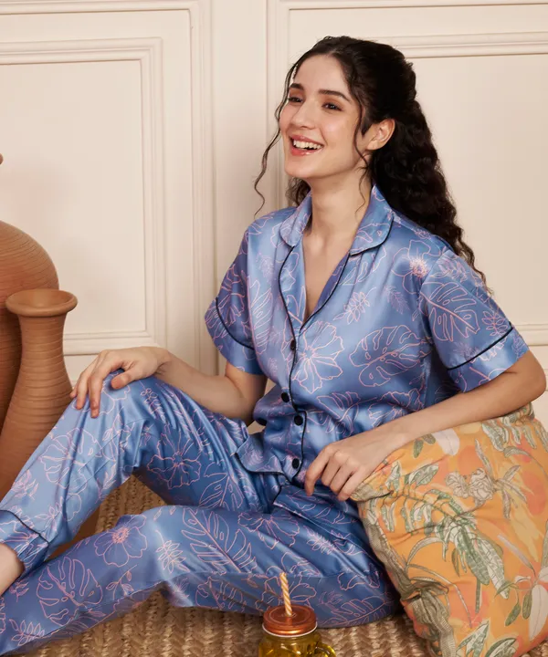 Fbella_Women’s_Satin_Night_Suit_|_Stylish_Printed_Sleepwear_Set
