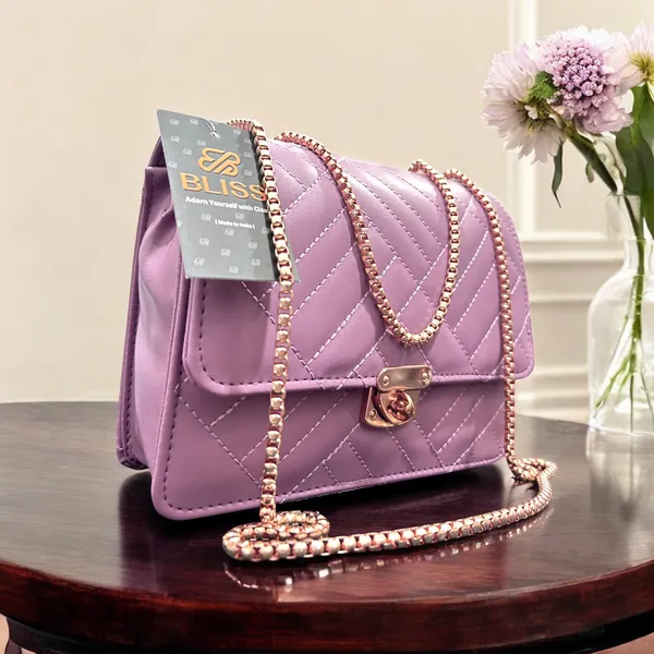 Lavender_PU_leather,_stylish_beautiful_sling_bag