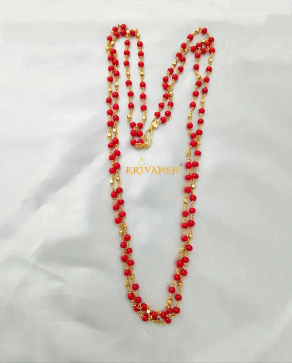 2-Layer_Long_length_Round_Coral_Mala
