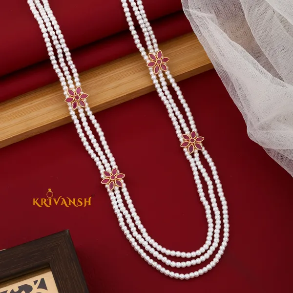 Floral_Ruby_Mope_Pearl_Necklace(3mm_pearl)