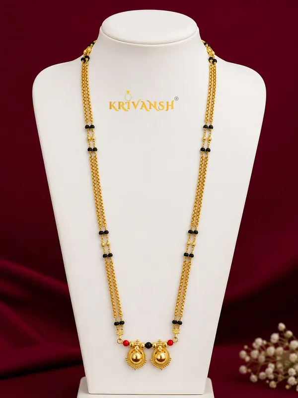 Gozler_2Layer_Long_Tali/Vati_Mangalya_Chain