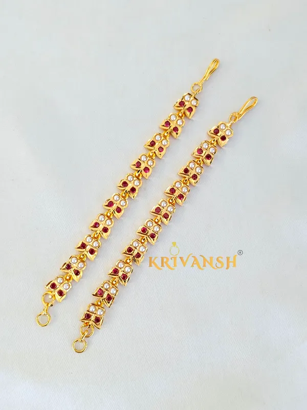 Impon_Ear_Chain/Mattal_pair