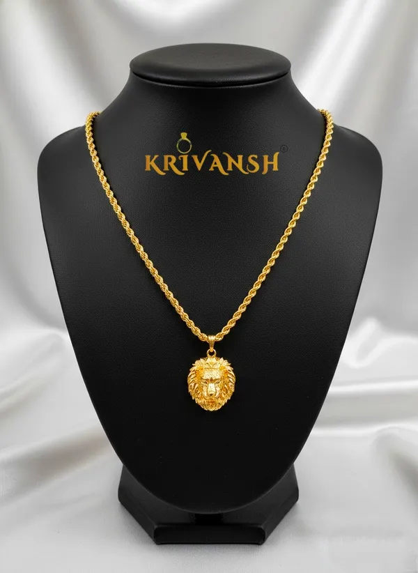 Lion_Pendant_Short_Length_Neckchain