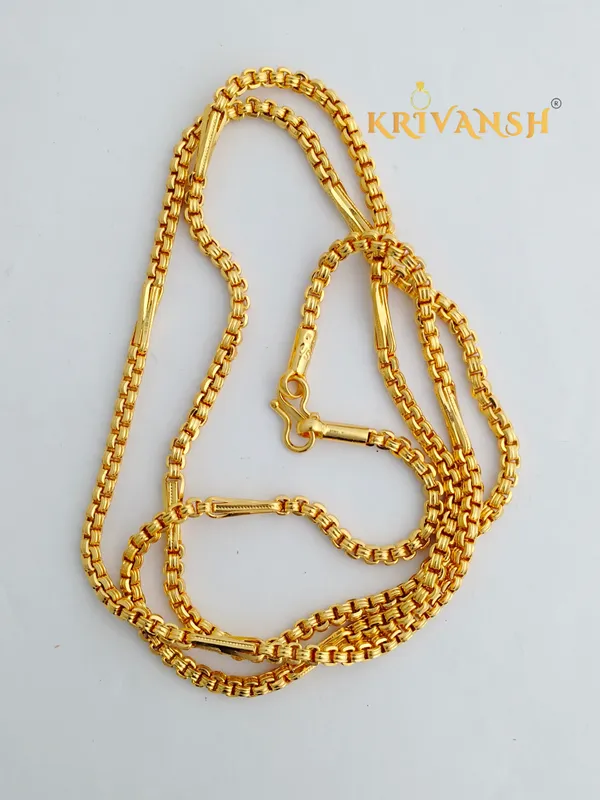 Long_Handmade_Impon(Mix_metal)_Savitham_Chain_for_Women