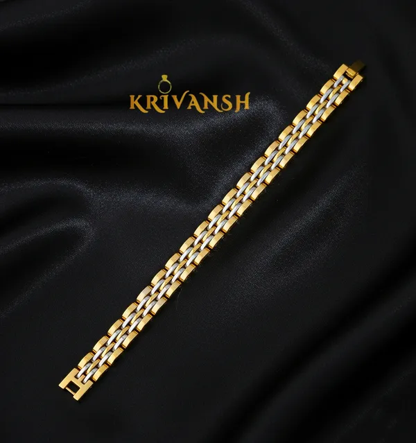 Luxury_Dual-Tone_Gold–Silver_Link_Bracelet_for_Men