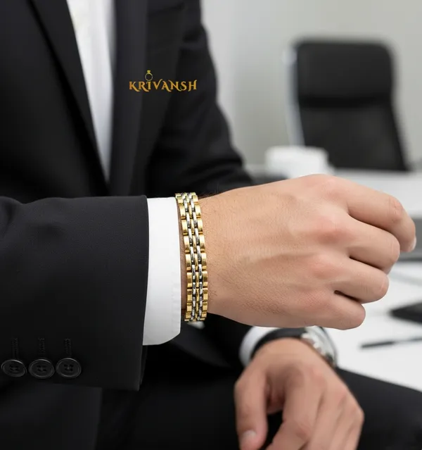 Luxury_Dual-Tone_Gold–Silver_Link_Bracelet_for_Men